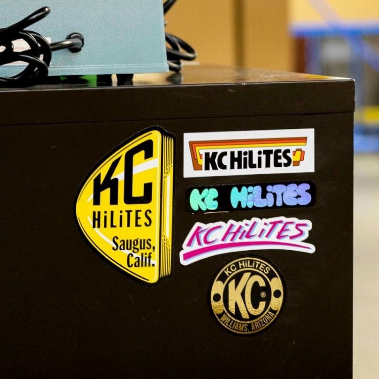 KC HiLiTES KCデカール Throwback KC Logos Sticker Pack ロゴステッカーセット 5枚